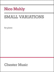 Small Variations for Piano piano sheet music cover